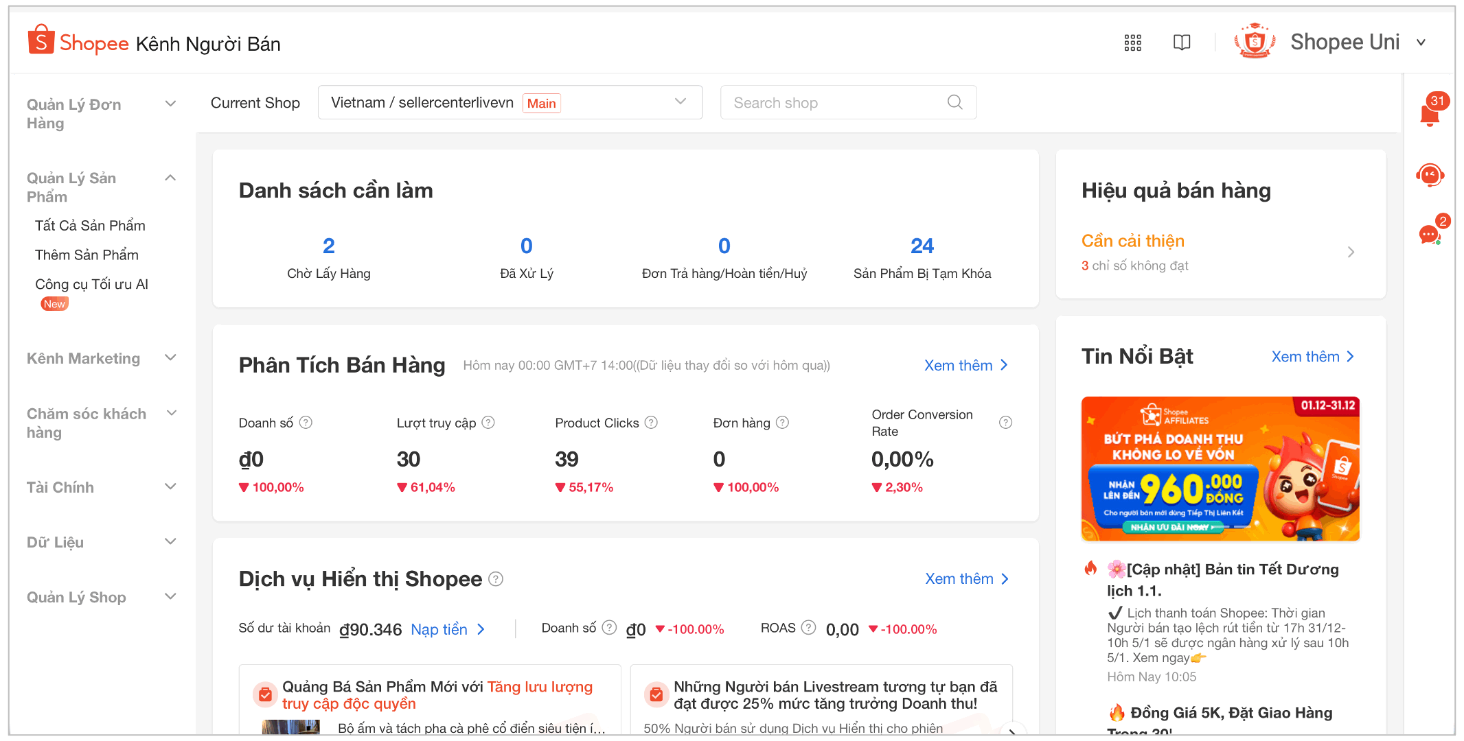 HƯỚNG DẪN NBH SỬ DỤNG CÔNG CỤ TỐI ƯU SẢN PHẨM AI TRÊN SHOPEE
